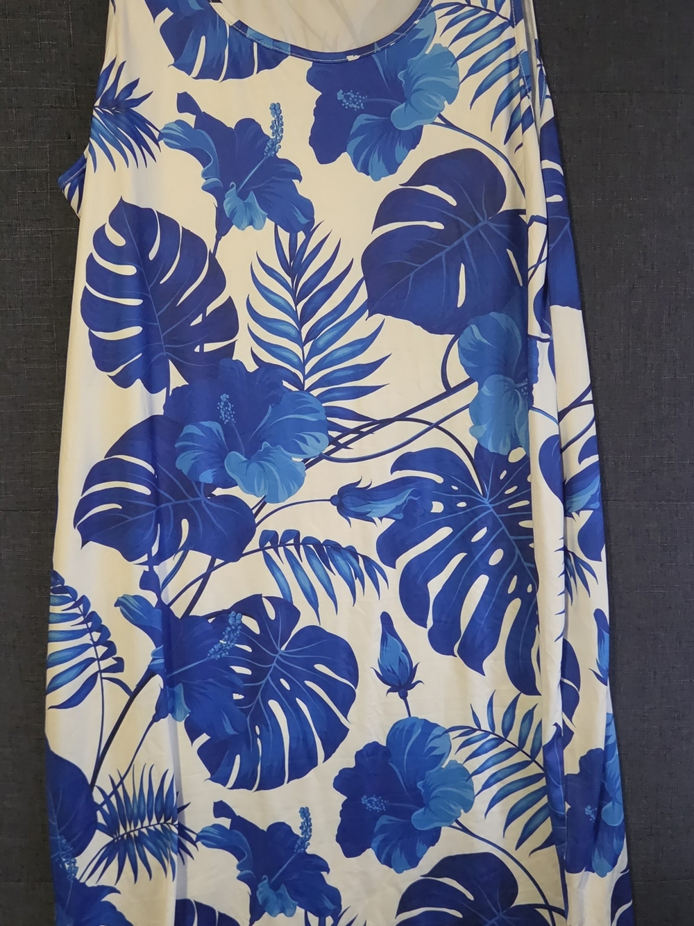 Women’s Blue Floral Dress
